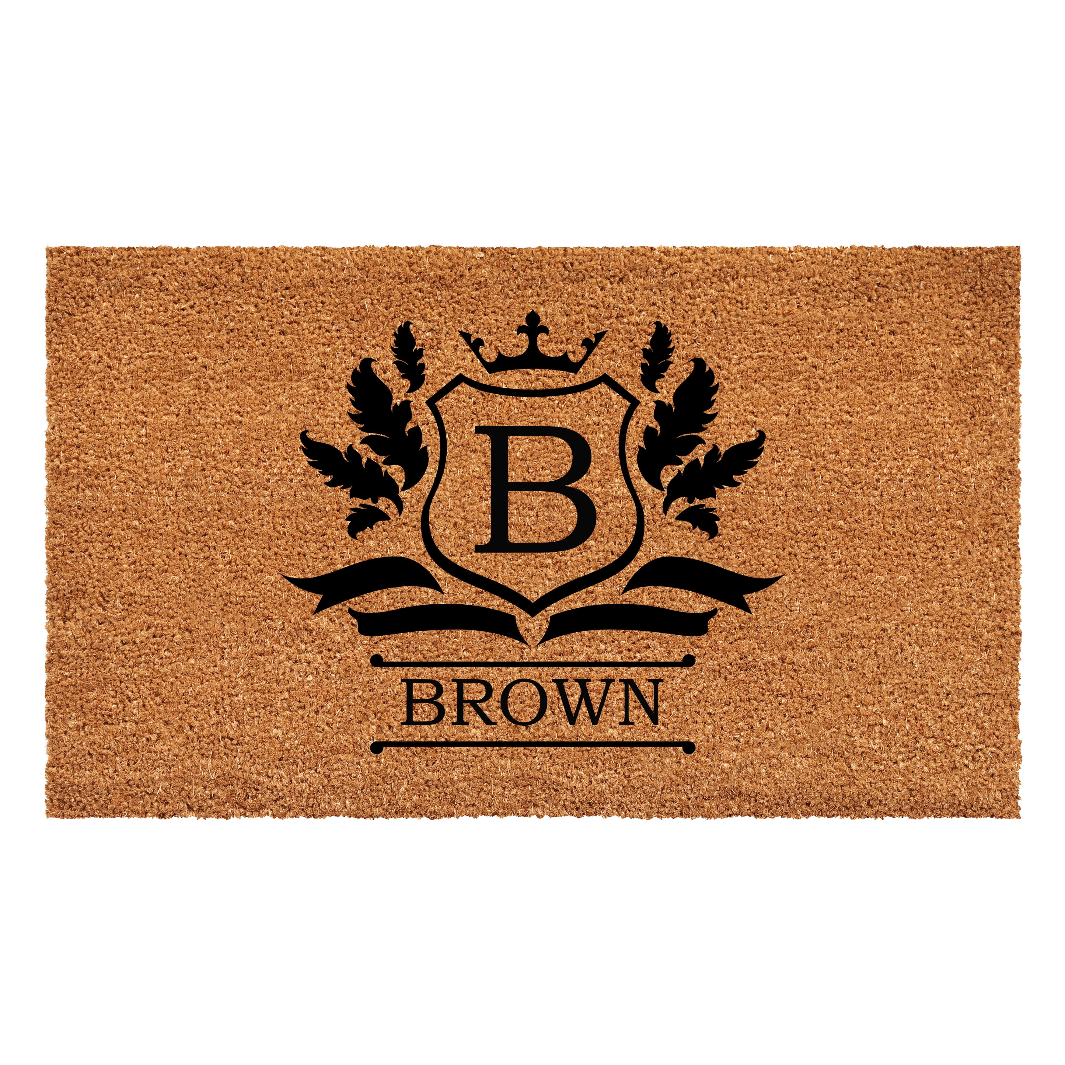 Imperial Doormat, 17" x 29" (Letter B)