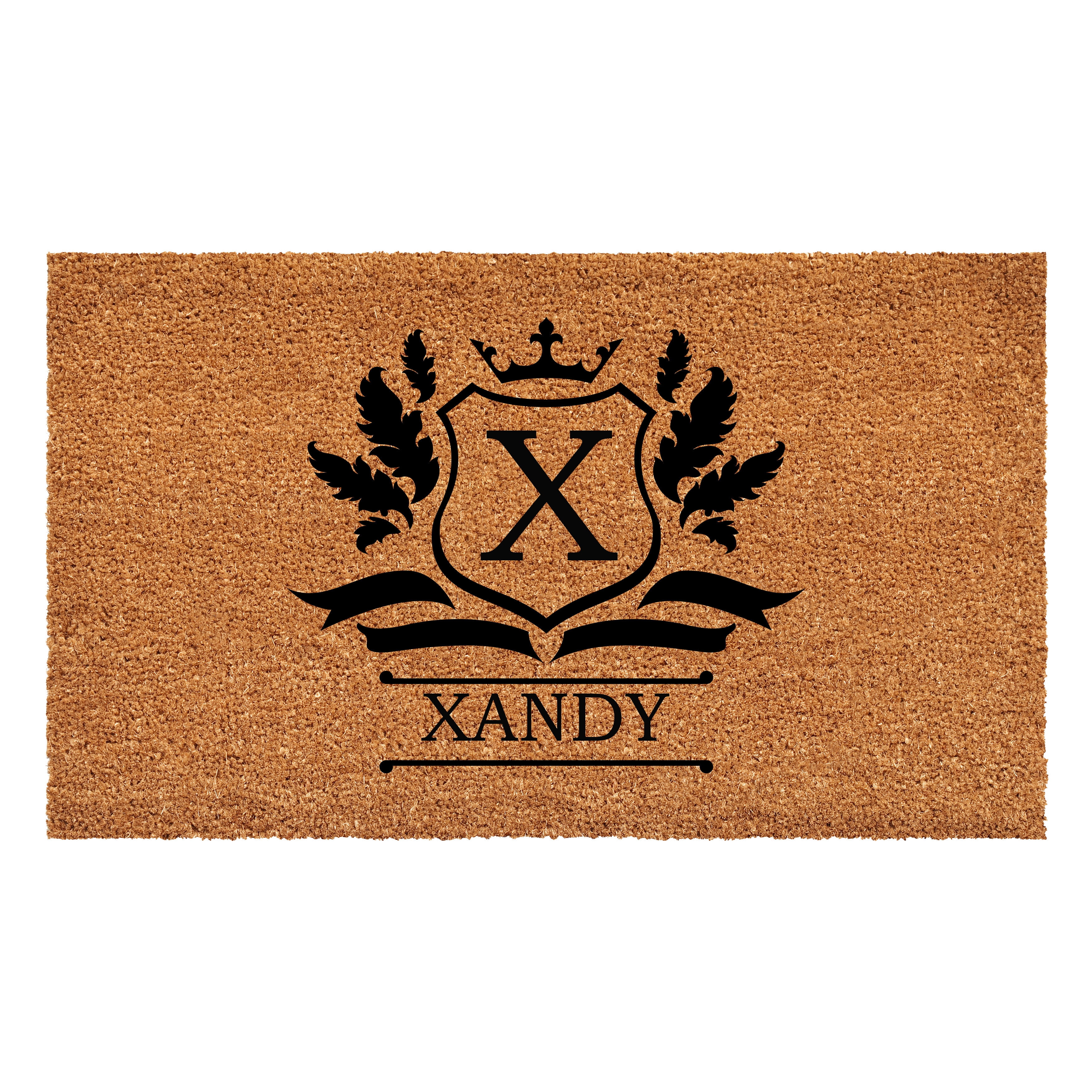 Imperial Doormat, 17" x 29" (Letter X)