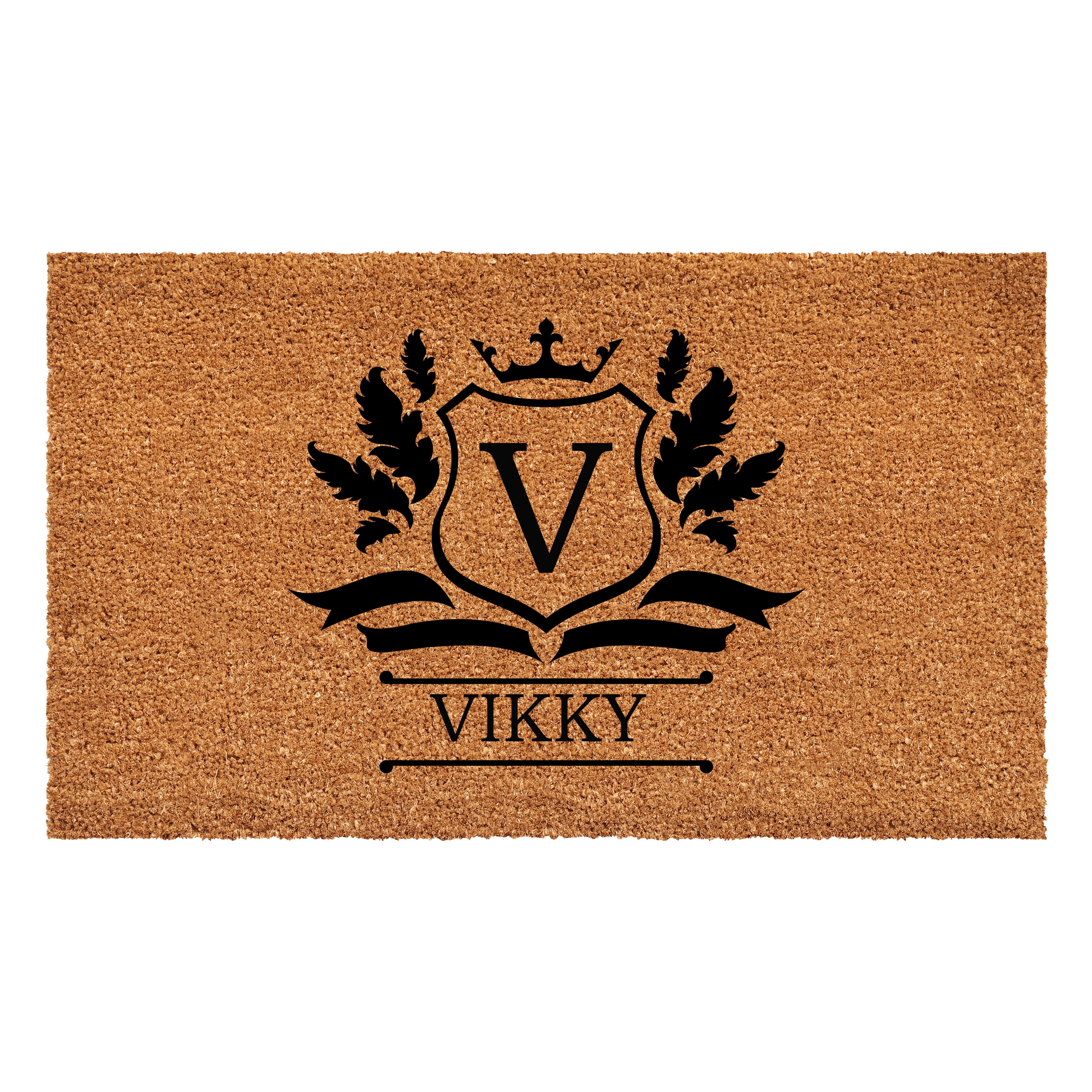 Imperial Doormat, 30" x 48" (Letter V)