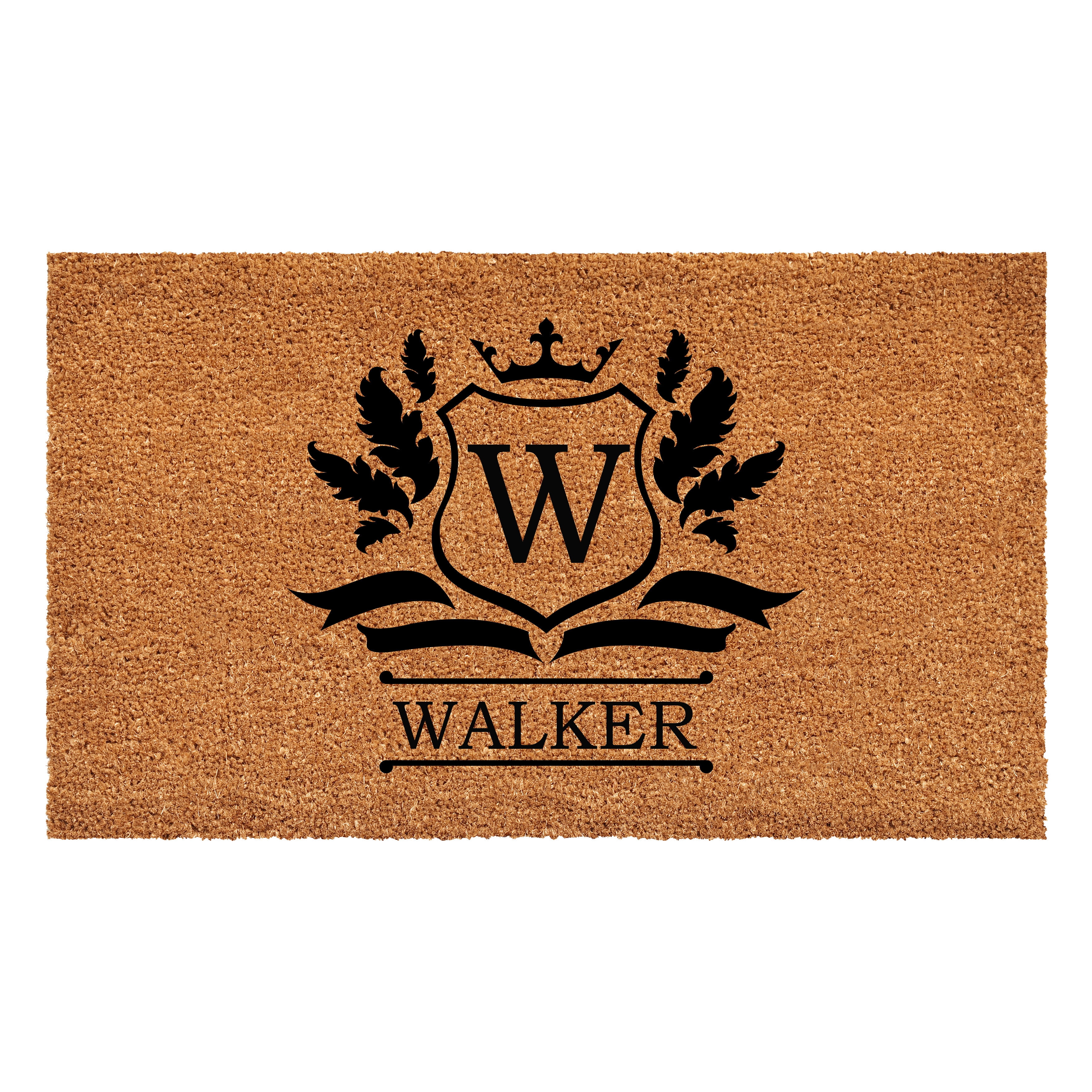 Imperial Doormat, 30" x 48" (Letter W