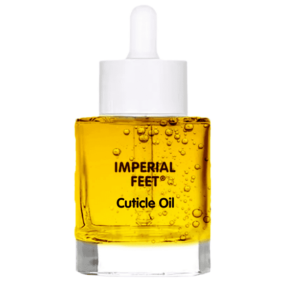 Imperial Feet Cuticle Oil 30ml (1 FL Oz) - Deeply Hydrates, Strengthens and Nourishes Dry Cuticles with Natural Oils & Vitamins-Promotes Healthy Nail Growth for Soft, Smooth Nails-Ideal for Diabetics