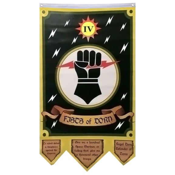 Imperial Fists 4th Co Flag Banner Home Yard Garden Decor 30x50in