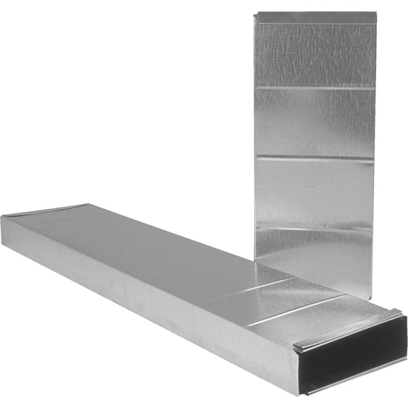 Imperial GV0220 Stack Duct, 60 in L, 10 in W, 3-1/4 in H, 30 Gauge, Galvanized Steel