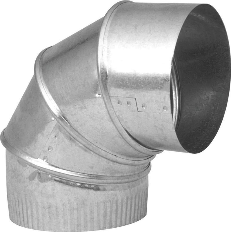 Imperial GV0305-C Adjustable Stove Pipe Elbow, 90 deg, 9 in
