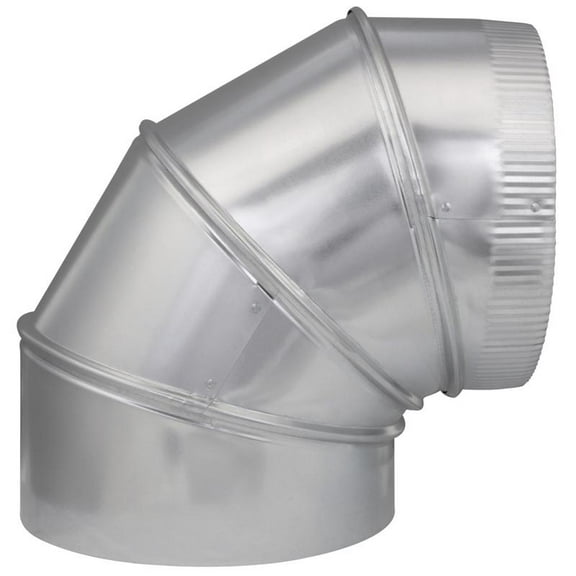 Imperial GV0308 Stove Pipe Elbow 10 in Galvanized