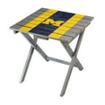 thumbnail image 1 of Imperial Gray Michigan Wolverines Folding Adirondack Table, 1 of 3