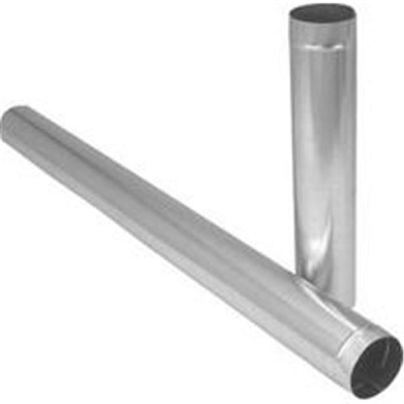 Imperial Gv0360-a Galvanized Duct Pipe, 4" X 30"
