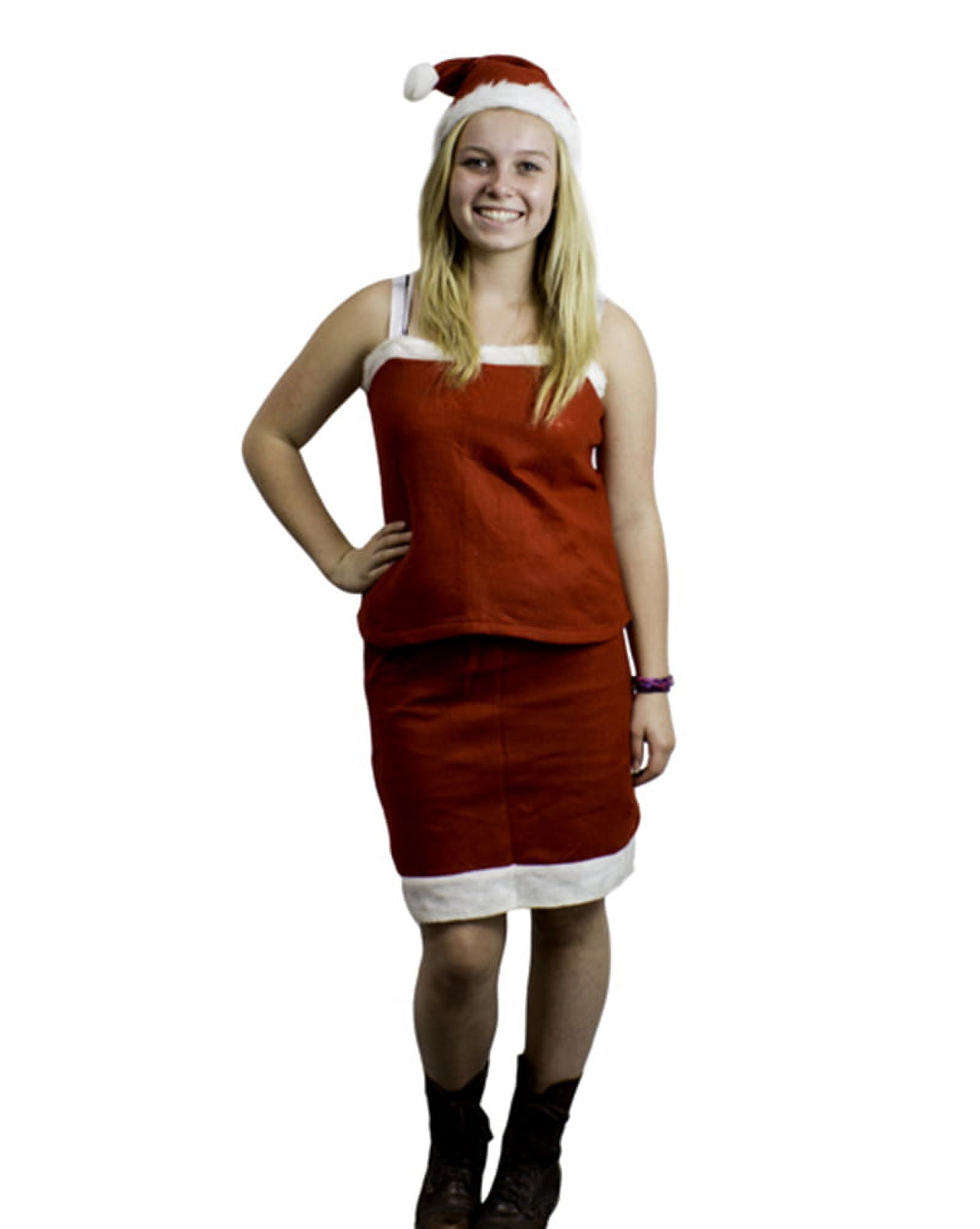 Imperial Home Mrs. Santa Claus Costume Outfit Dress Up Set - Walmart.com