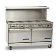 thumbnail image 1 of Imperial IR-10 Ten Burner 60" Gas Restaurant Range - 390,000 BTU with Two Standard Ovens, 1 of 1
