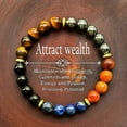thumbnail image 1 of Imperial Jasper Stone Bracelet for Women, Natural Colorful Beaded Healing Bracelet, Birthday Friendship Gifts for Her, Mom, Sister, Daughter, Teacher Appreciation, 1 of 4