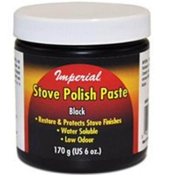 Imperial KK0059 6 oz. Black Stove Polish Paste - Quantity 1