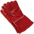 thumbnail image 1 of Imperial KK0159 Fireplace Gloves Cowhide Leather Red, 1 of 1