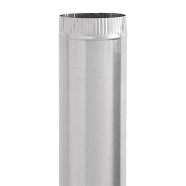 IMPERIAL 8-in Dia Crimped Galvanized Steel Flexible Duct Connector At
