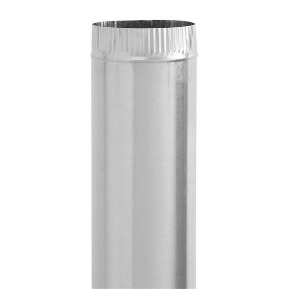 Imperial 28 Ga. 3 In. x 24 In. Galvanized Furnace Pipe GV0345