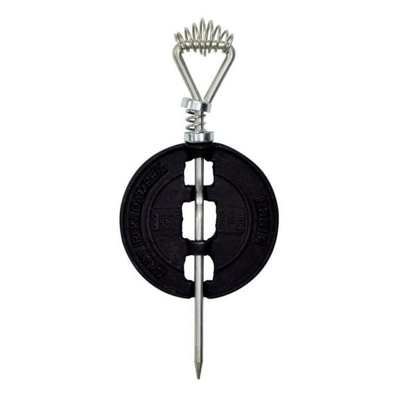 DAMPER CAST IRON 4" (Pack of 1)