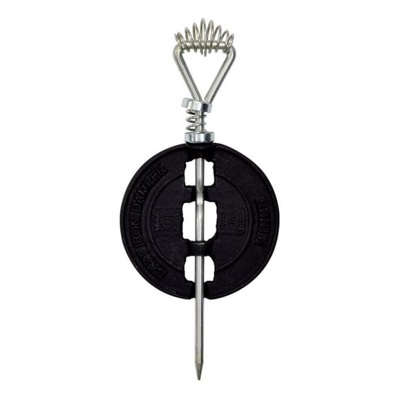 DAMPER CAST IRON 4" (Pack of 1)