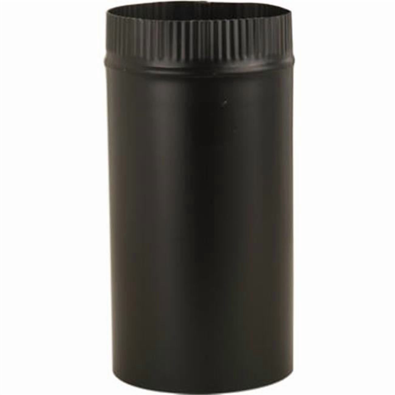 Imperial Manufacturing BM0344 4 x 24 in- 28 GA Black Stove Pipe - Pack Of 10