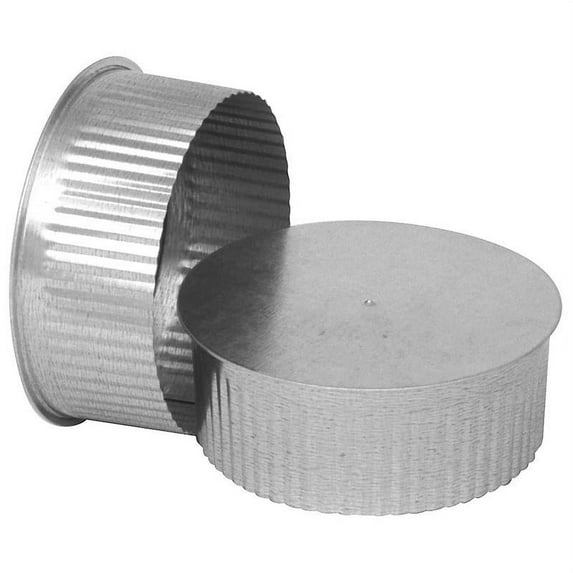Imperial Manufacturing Group Tee Plug - Galvanized Steel, Durable - 3 Inch, Silver, Pack Of 1