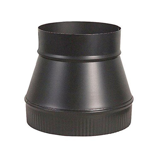 Imperial Manufacturing Group BM0061 6" X 7" Black Matte Increaser