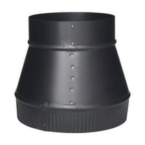 Imperial Manufacturing Group BM0063 7" X 8" Black Matte Increaser