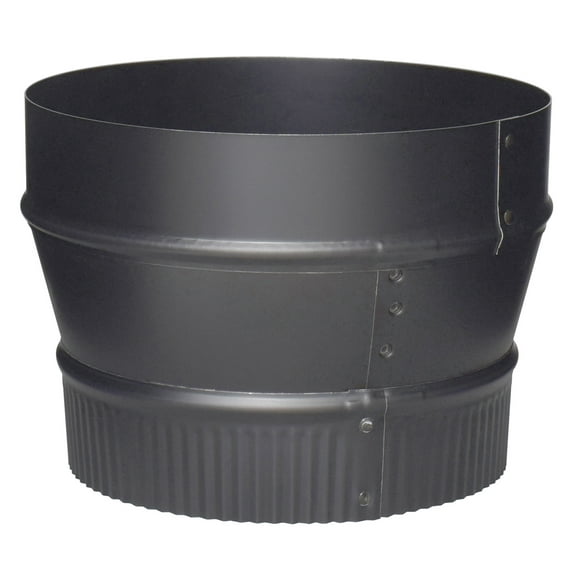 Imperial Manufacturing Group BM0080 8" X 7" Black Matte Reducer