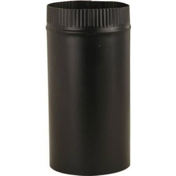 Imperial Manufacturing Group Stove Pipe BM0111 Black Matte - 6" x 24"