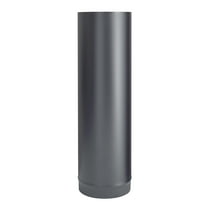 Imperial Manufacturing Group BM0112 7" X 24" Black Matte Stove Pipe