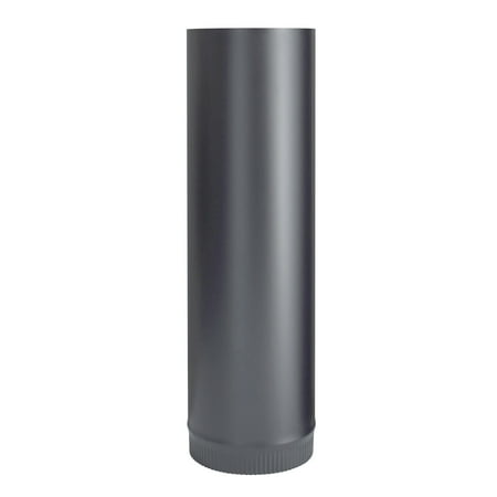 Imperial Manufacturing Group BM0113 8" X 24" Black Matte Stove Pipe
