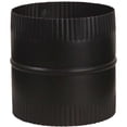 thumbnail image 1 of Imperial Manufacturing Group Bm0049 8 Black Matte Double End Crimped Stovepipe Connector Union, 1 of 2