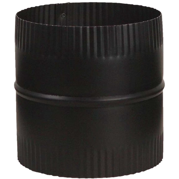 Imperial Manufacturing Group Bm0049 8 Black Matte Double End Crimped Stovepipe Connector Union