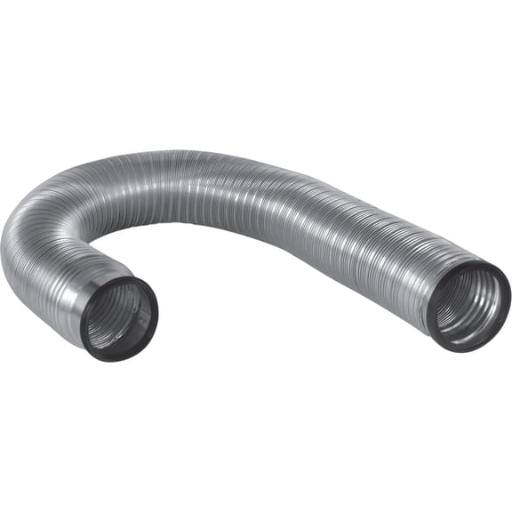 Imperial Manufacturing Quick Connect 60 in. L x 4 in. Dia. Silver Aluminum Dryer Hook-Up