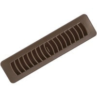 Imperial Manufacturing RG1451 2.25-Inch by 12-Inch Plastic Register, Brown by Imperial Manufacturing
