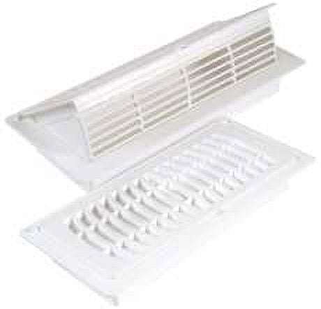 Imperial Manufacturing RG1961 Pop-Up Register White 4 x 12 In.