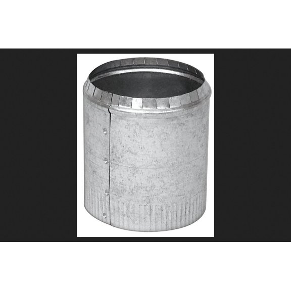 Imperial Manufacturing Round Starting Collar 8 " Dia. Galvanized 30 Ga