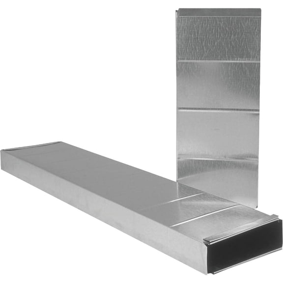 Imperial Manufacturing Wall Stack 2-1/4 " Galvanized 28 Ga Residential Use, Standard Application