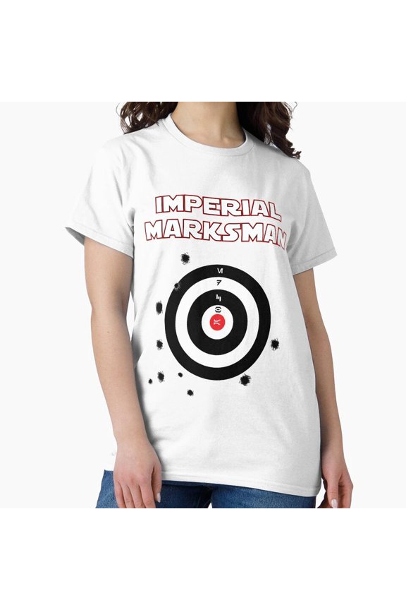 Imperial Marksman Humorous Stormtrooper Bad Aim Target Tee T-Shirt