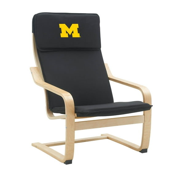 Imperial Michigan Wolverines Bentwood Accent Chair