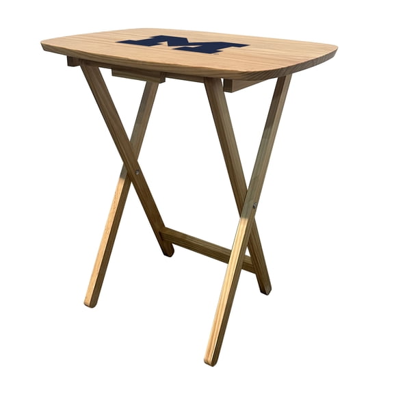 Imperial Michigan Wolverines Large Folding TV Tray Table