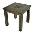 thumbnail image 1 of Imperial Michigan Wolverines Reclaimed Side Table, 1 of 5