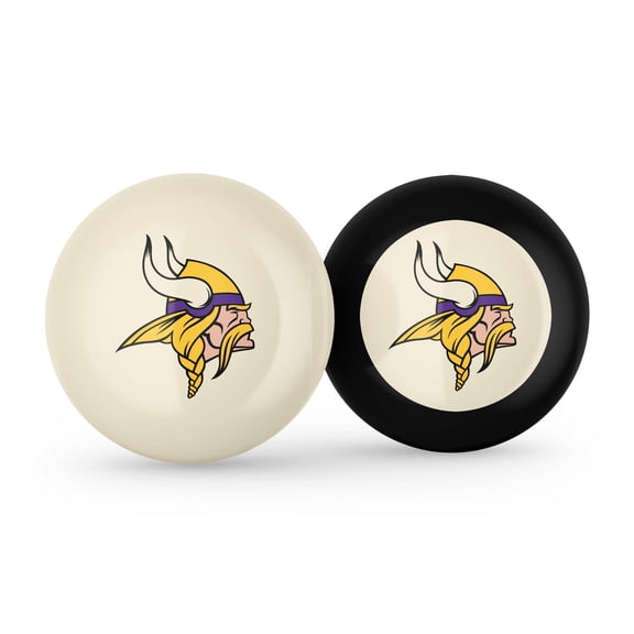 Imperial Minnesota Vikings Logo Cue Ball & 8 Ball Combo Set