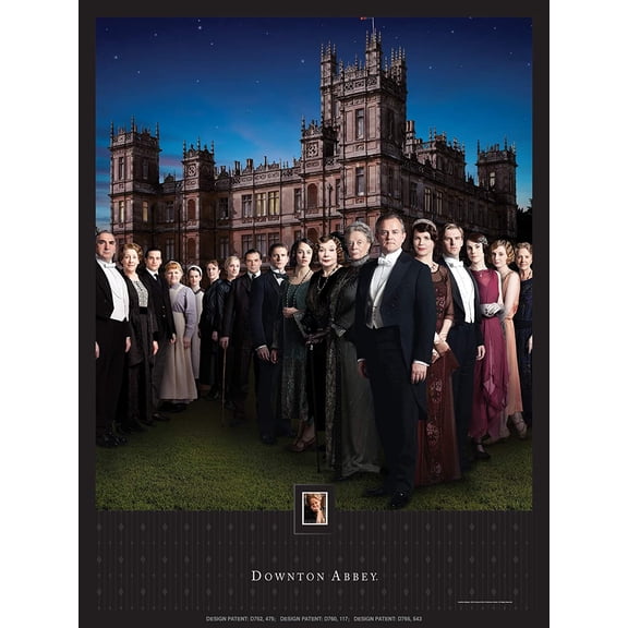 Imperial Mint Downton Abbey Season 3 Framed Art with Stamp, 18" x 24"