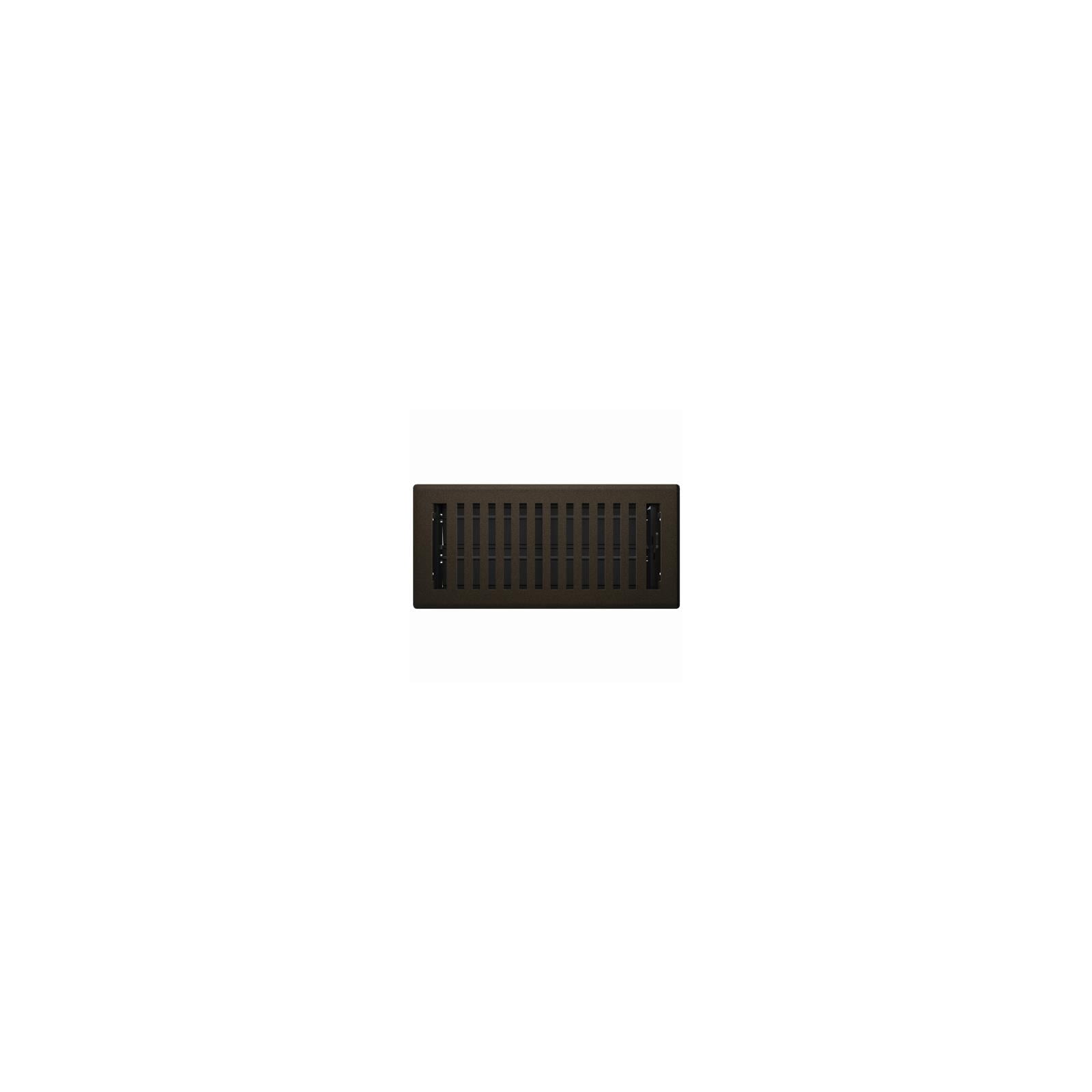 Imperial Montezuma 4 In. x 10 In. Bronze Age Steel Floor Register RG3434 Pack of 5
