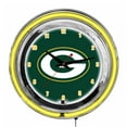 thumbnail image 1 of Imperial Green Bay Packers 14'' Neon Clock, 1 of 3