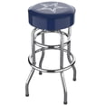 thumbnail image 1 of Imperial  Dallas Cowboys Team Chrome Bar Stool, 1 of 3