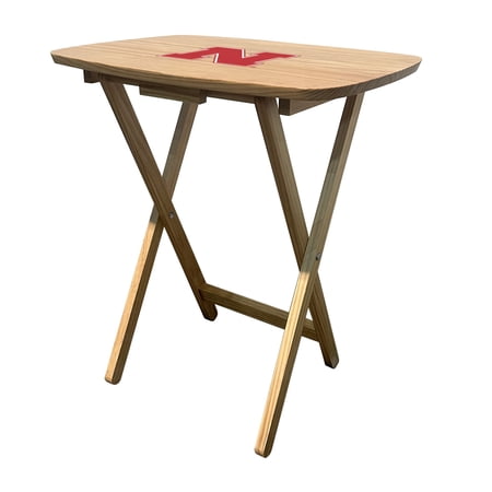 Imperial Nebraska Huskers Large Folding TV Tray Table