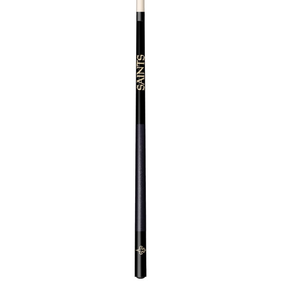 Imperial New Orleans Saints Team Color Laser-Etched Cue Stick