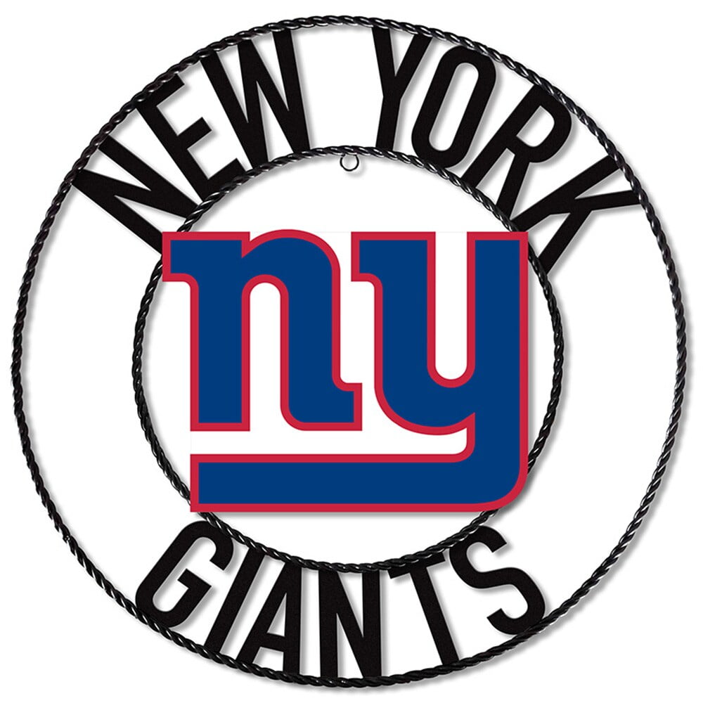 Imperial New York Giants 24'' Wrought Iron Wall Art