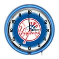 thumbnail image 1 of Imperial New York Yankees 18'' Neon Clock, 1 of 3