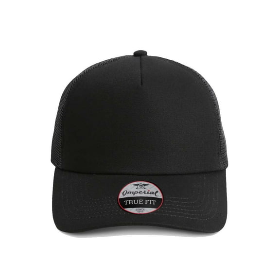 Imperial North Country Trucker Cap, Black - Adjustable