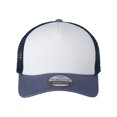 thumbnail image 1 of Imperial North Country Trucker Cap, White/ Indigo/ Dark Navy - Adjustable, 1 of 3